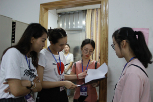 tyc41183太阳成15级员工参与广西职业院校技能大赛赛务工作