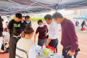 【人文就业】tyc41183太阳成组织全体毕业生参加2023届广西艺术类高校毕业生双向选择洽谈会